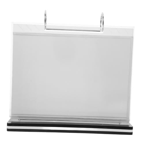 NAMOARLY Tabletop Sign Holder Sign Stand Menu Card Holder Stylish Paper Display