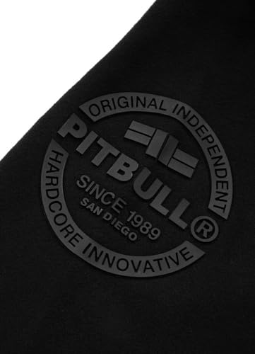 PITBULL Herren Crewneck Sweatshirts Männer Pullover Sherwood Freizeit-Sweatshirt Baumwolle M