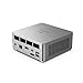 Produktbild MINIS FORUM Mini PC UM750L Slim, AMD Ryzen 5 7545U 6-Core 12-Thread-Prozessor bis zu 4,9 GHz, AMD Radeon 740M, 32 GB LPDDR5 / 1 TB SSD, HDMI/DP/USB4/2,5G RJ45, Wi-Fi6E, BT5.2