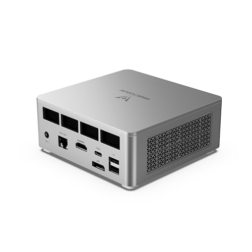 MINISFORUM Mini PC UM750L Slim, procesador AMD Ryzen 5 7545U de 6 núcleos y 12 Hilos hasta 4,9 GHz,...