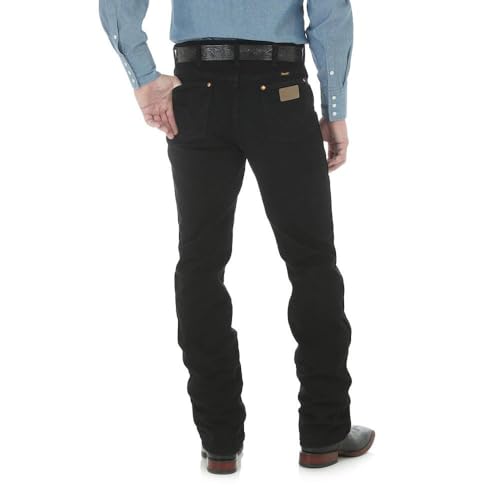Rod's True Western Shadow Black Slim Fit Jeans Black 32x29
