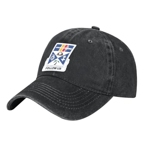 Washed Denim Hat|293rd Infantry Regiment-DUI wo Txt2