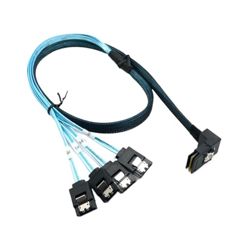 Cable divisor SFF-8087 a 4 SATA 7Pin 100cm