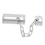 DOITOOL Türkettenschloss Starker Sicherheitsriegel mit Robustem Antidiebstahl Latch Installieren für Hotels Wohnungen Reiseunterkünfte und Innentüren