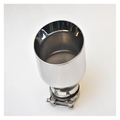 Embout pot d'échappement universel double couche biseauté avec sortie 4 pouces
