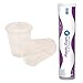 Dynarex Disposable 3 oz.Plastic Drinking Cups, 100 Per Package...