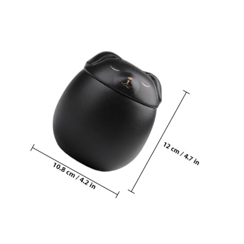 Urne funéraire en céramique pour petit chien 500ml compacte - 3