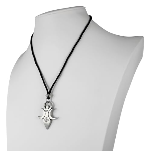 Artemis Pendant Necklace Greek Moon Goddess Jewelry4