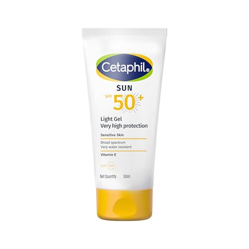Cetaphil Sun SPF 50 Sunscreen Light Gel 50 ml – Very High Protect...