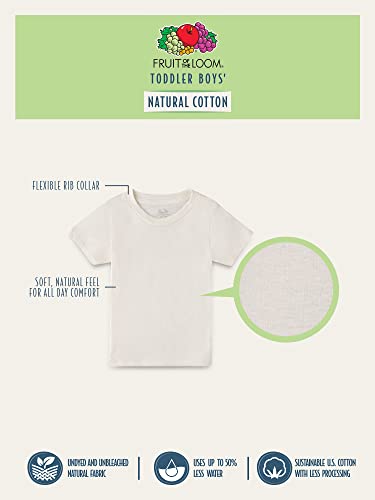 Image of Fruit of The Loom Boys' Eversoft Cotton Undershirts, T Shirts & Tank Tops