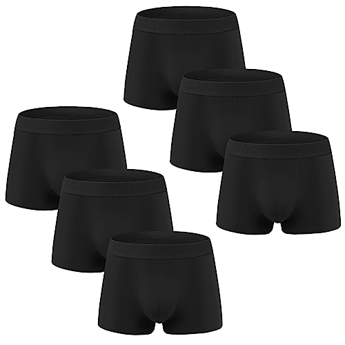 Natural Feelings Men's Underwear for Men's Boxer Briefs Trunks Cotton Underwear Men 6-Pack S-XXL