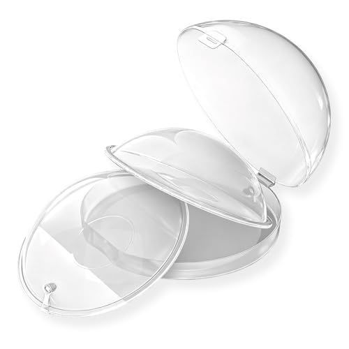 Image of New Model with Plugs! 2PCS Breast Shells, Milk Saver, Wearable Nursing Cups, Protect Sore Nipples for Breastfeeding, Collect Breastmilk Leaks for Nursing Moms, BPA-Free and Reusable