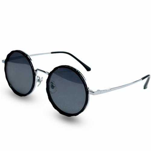 Image of Adjustable Shades Glasses Tint Rounded Polarized Uv400 Lenses Nd Filter Sunglasses 1-9 Gears Beach Eyewear Unisex