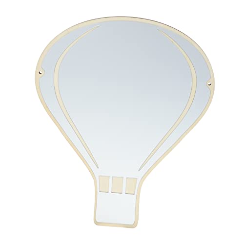 Cabilock Acrylic Rabbit Mirror Sticker Safe Non-Glass Easy Install for Kids' Room Daycare Decor