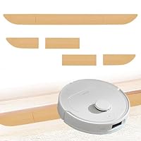 Gummi Türschwellenrampe Saugroboter, Roboter Rampe Türschwelle, 68.6X 5.1x1.6cm Türschwellenrampen Beige