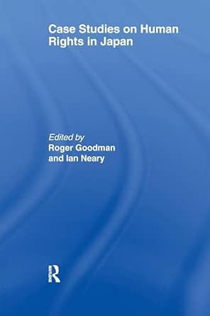 Case Studies on Human Rights in Japan-Wow! eBook