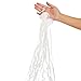 Sparkle and Bash Wedding Streamers Send Off - No Mess White Wedding Party Streamers, 30 Pack - Easy Release for Reception & Bridesmaids Entrance Props