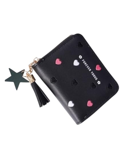 Carteira de Mão Feminina com Pingente - Elegante e Perfeita pra uso Diário ou Festa (Vermelha)