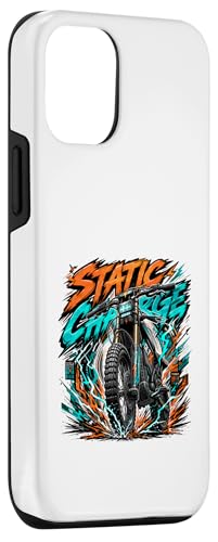 Static Charge Electric Bike Power Graphic Case for iPhone 12/12 Pro
