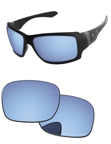 Image of Replacement Lenses for Oakley Big Taco OO9173 62mm Sunglass - Precision Fit, UV Block & Impact Resistant