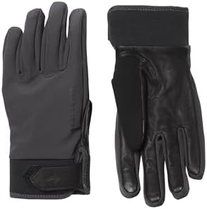 SealSkinz Allwetter Unisex Wasserdichter Isolierter Handschuh – Damen Passform, Schwarz, S