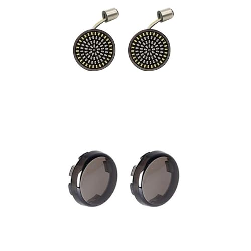 Clignotants pour Touring et Dyna kit ampoules led 1156 1157 avec couvercle 2 pouces