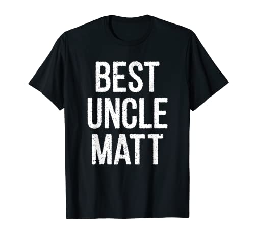 Cool and sweet of Gift Retro Uncle Shirt Best Uncle Matt Camiseta