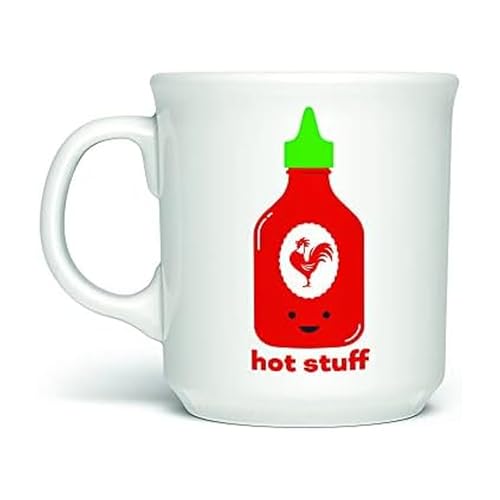 Genuine Fred SAY ANYTHING MUG, HOT STUFF, 16-ounce Ceramic Mug, Dishwasher Safe