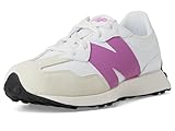 New Balance Unisex 327 (Big Kid) White/Passion Fruit 6.5 Medium