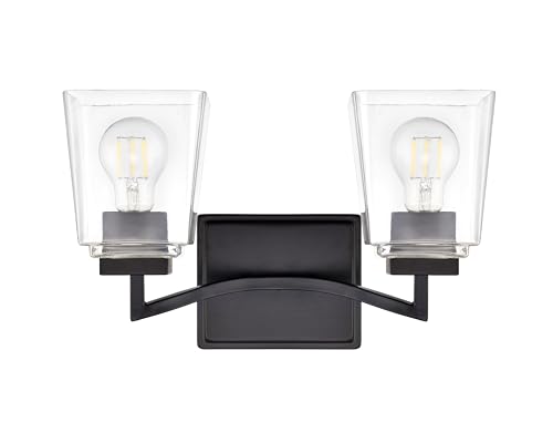 ML Lighting 24002-MB Avenna 14.5" Wide 2-Light Vanity - Matte Black by ML Lighting - Image 5