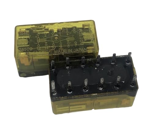 Relé S4E-24V de 12 pines con encapsulado sellado antipolvo y contactos de alta precisión