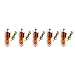 JKAPCYJFHF 5pcs For Car Truck Trailer Pickup 4 LED Side Clearance Marker Yellow Light