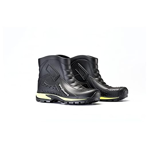 Bota PVC, Cano Curto, Pantaneiro, Tamanho 41/42, Preto/Amarelo