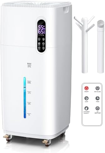 26L/5.7Gal Humidifier Large Room 3000 ft², Supersized Cool Mist, ...