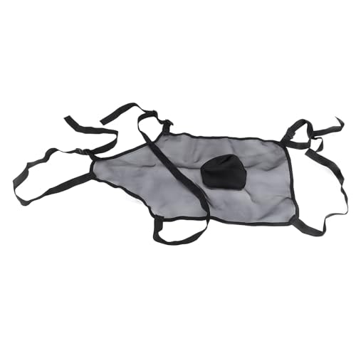 Pilipane Grembiule da allevamento anti coppia, protettivo, traspirante, resistente all'usura che dura a lungo dopo le capre di pecora (nero)