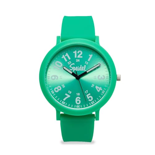 Montre plastique recyclable Speidel avec son bracelet silicone de 18 mm