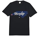 Murphy North Carolina NC Map Comfort Colors Adult Heavyweight T-Shirt