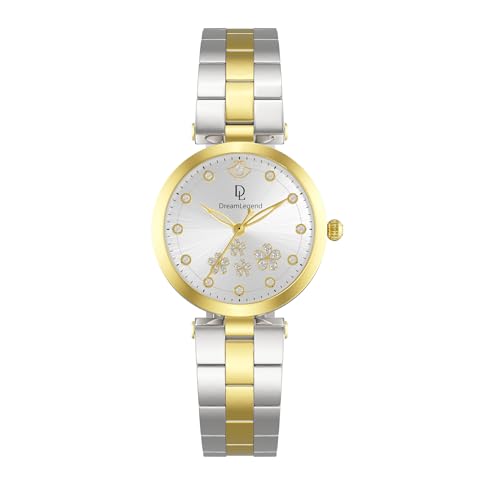 Perfume Watches for Womens with Small Aromatherapy Essential Oils Diffuser Ladies Watch Unique Stainless Steel Waterproof Analog Quartz Wristwatch - Main Image
