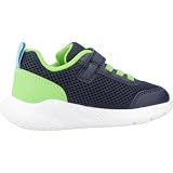 Geox Niemowlęta B SPRINTYE Boy Sneakers, granatowe/limonkowe, 24 EU, Navy Lime, 24 EU
