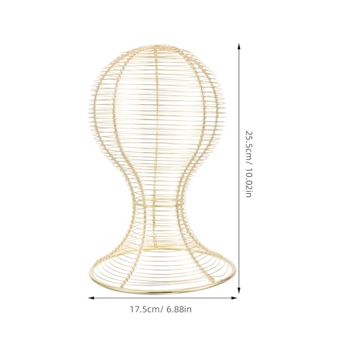 Support simple et pratique en fer pour chapeaux de 52 cm avec design élégant - 3