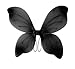 16"x18" Fairy Wings Butterfly Costume - black