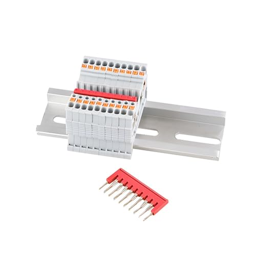 DWFSKZKV 1 Piece Jumper Bridge FBS 10-3.5 in Bridge Accessories for PT1.5 PT1.5-Twin PT1.5-Quattro PTTB 1.5 DIN Rail Terminal Blocks(for PT1.5)