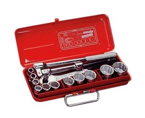 Merchant Tool Square Drive Bi-Hex Socket Set