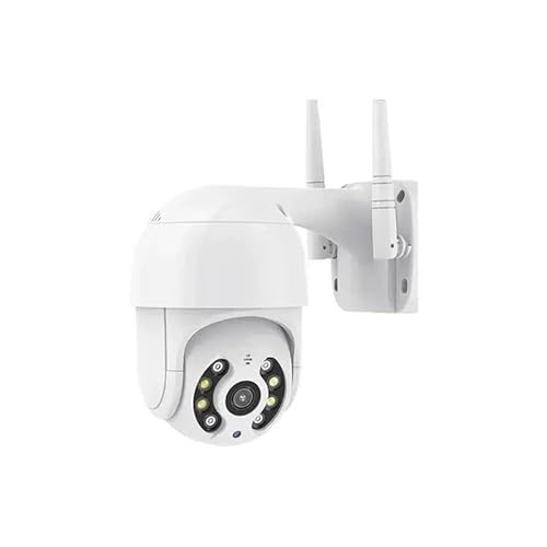 Câmera IP Wi-Fi Externa A8, Rotativa com Auto Tracking, Visão Noturna Infravermelho, À Prova D'água