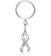 [AWARENESS RIBBON] キーホルダー チャーム SDGs アウェアネスリボン カニカン付き