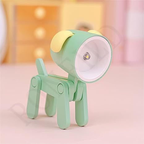 RONFILD-Mini-LED-Desk-Lamp-Dog-Shape-Night-Light-Reusable-Cute-Night-Lamp-Dog-Shape-Reading-Table-Night-Lamp-Battery-Operated-LED-Night-Light-for-Home-Bedroom-Gift