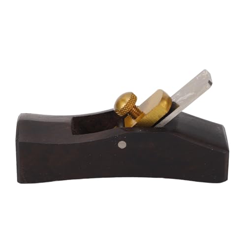 Mini cepilladora de madera, herramienta manual, plano de recorte, artilugio de artesanía en madera de ébano para carpintería, cepillado, biselado, carpinteros profesionales,