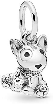 FGT Cat Dog Charms for Bracelets Necklaces Pendants Sterling Silver Pets Puppy Kitten Labrador Dangle Gift for Women Girls Granddaughter Daughter BFF Mothers Day Valentine Girlfriend Family Birthday