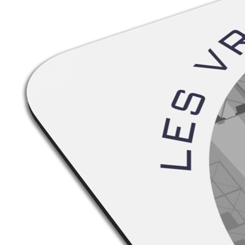 Sets de table dessous caoutchouc blanc Les Vrais Héros Cariste