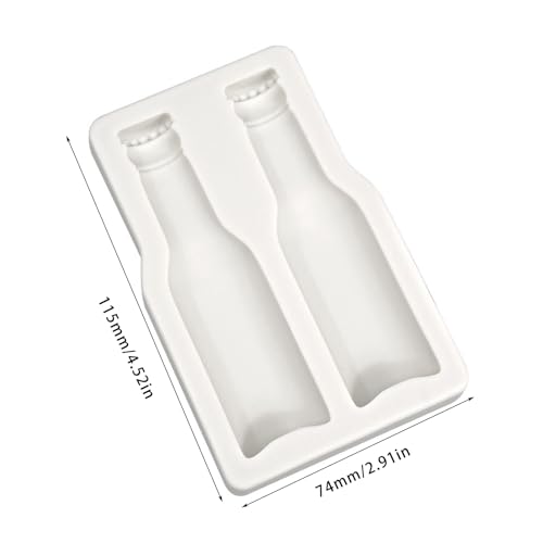 Beer Bottle Fondant Kitchen Baking Molds Portable Crafting Beer Bottle Silicone Molds for Fondant Chocolate Cake Decors Kitchen Baking Accessories - Image 4